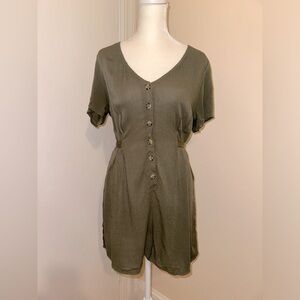 NEW Women’s Wild Fable Romper from Target, Olive Geeen, Sise Medium